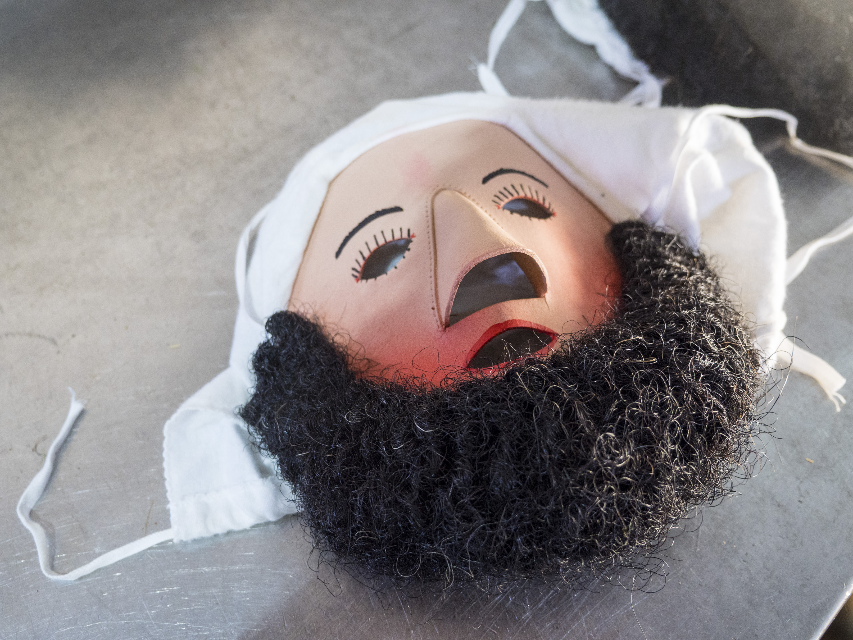 Maske eines Chlaus